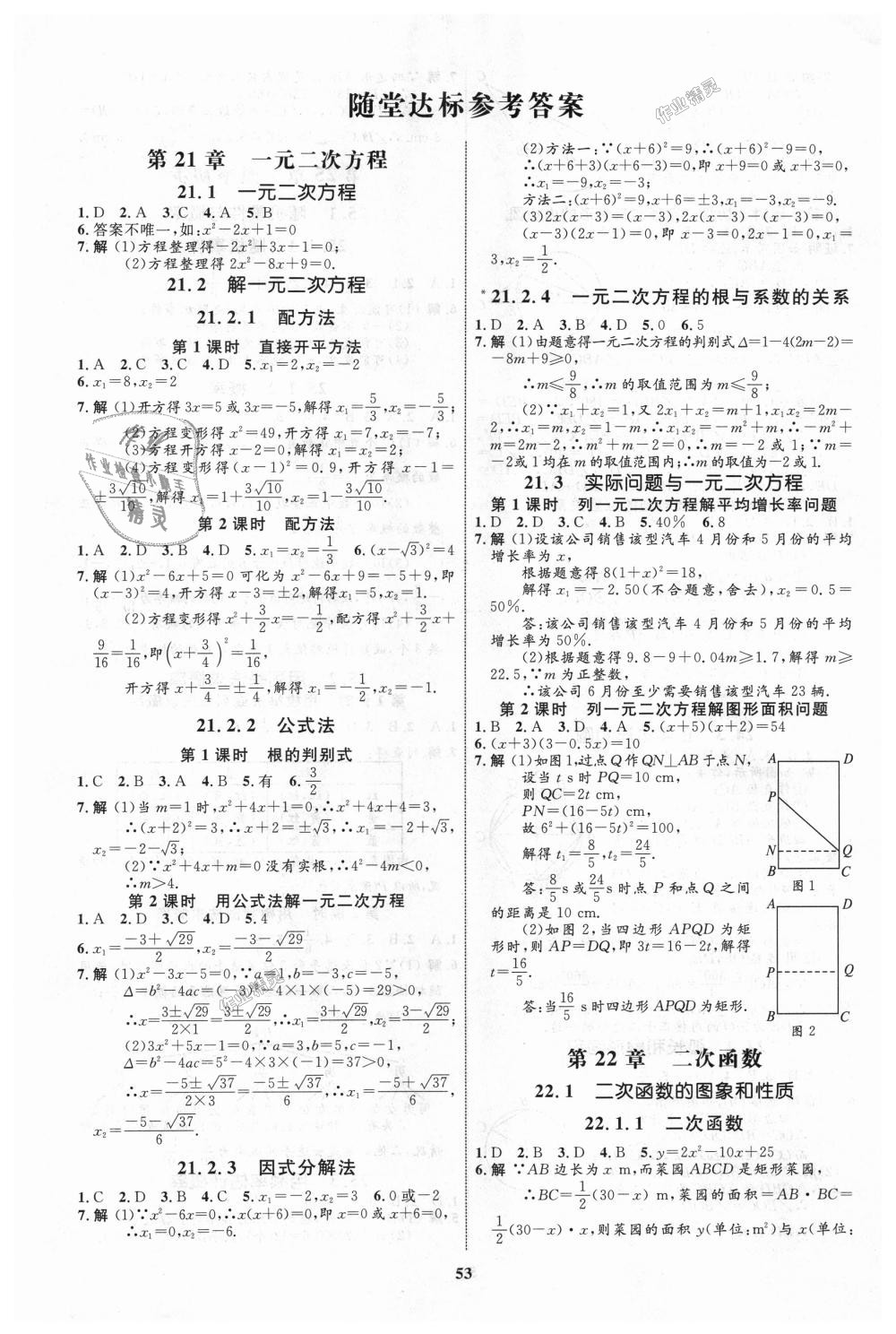 2018年初中同步學(xué)考優(yōu)化設(shè)計(jì)九年級(jí)數(shù)學(xué)上冊(cè)人教版 第25頁(yè)