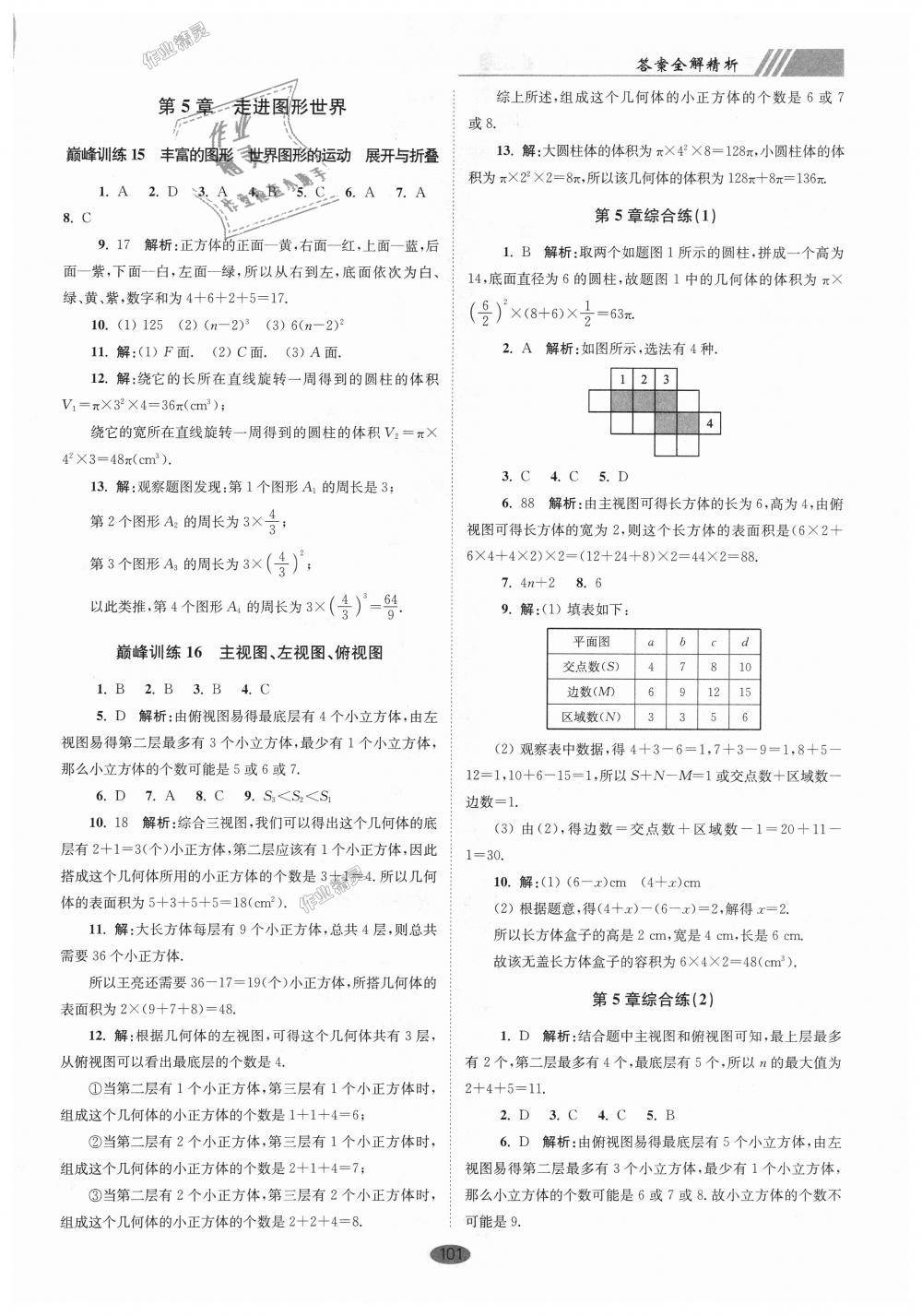 2018年初中數(shù)學(xué)小題狂做七年級(jí)上冊(cè)蘇科版巔峰版 第13頁