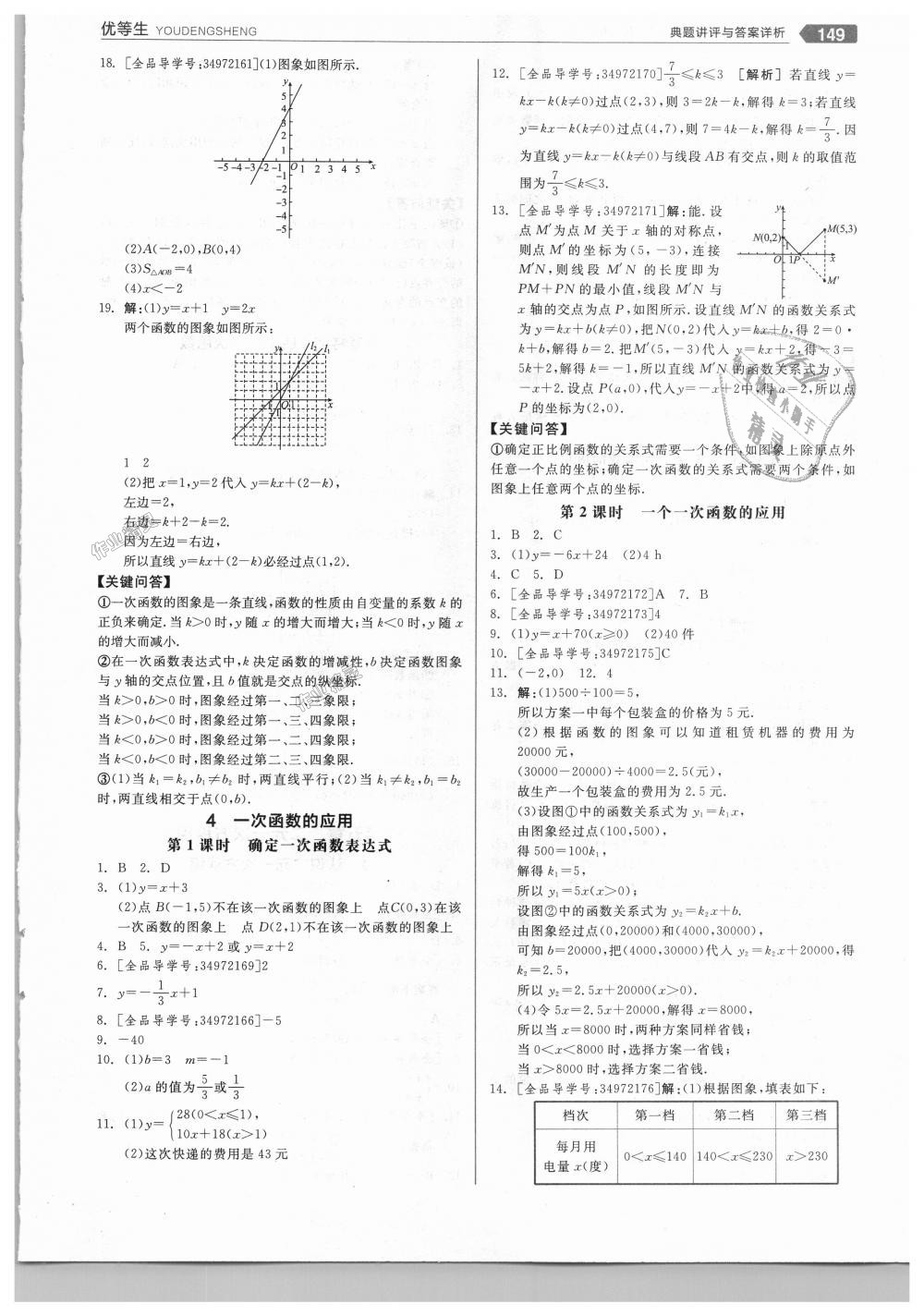 2018年全品優(yōu)等生同步作業(yè)加思維特訓(xùn)八年級數(shù)學(xué)上冊北師大版 第9頁