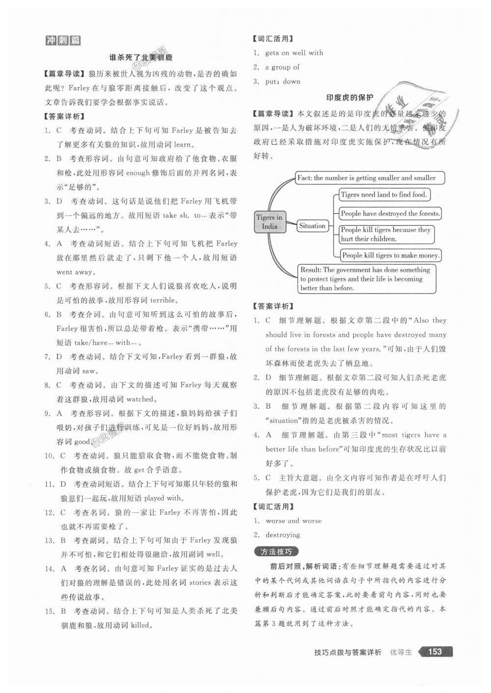 2018年全品优等生完形填空加阅读理解八年级英语上册外研版 第23页