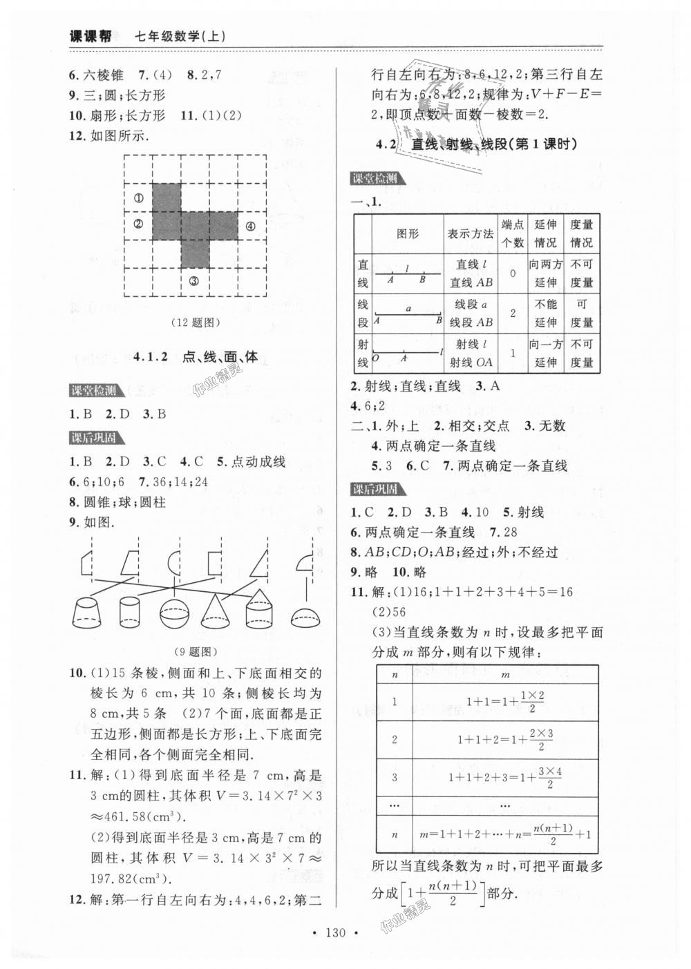 2018年课课帮七年级数学上册人教版 第18页