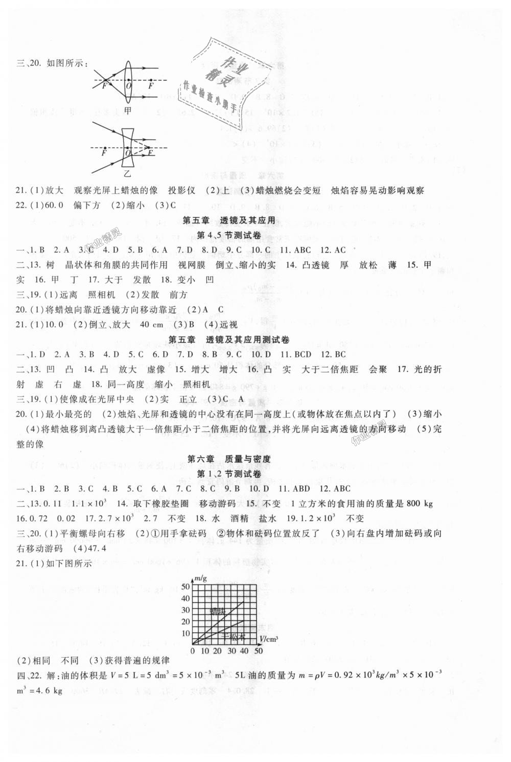 2018年海淀金卷八年級物理上冊人教版 第6頁