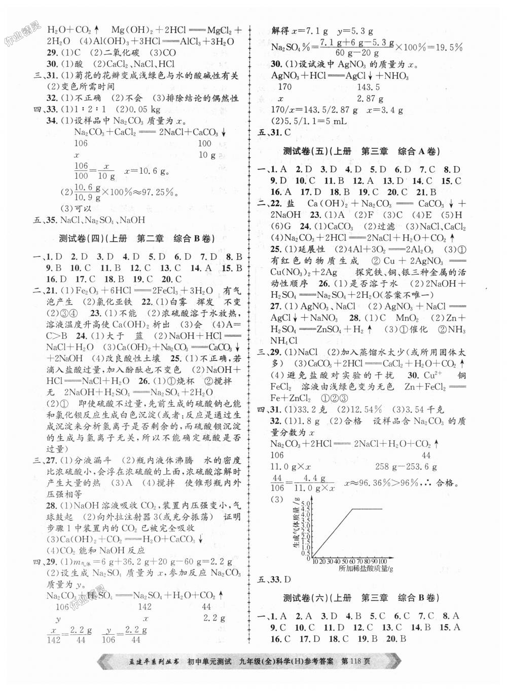 2018年孟建平初中單元測(cè)試九年級(jí)科學(xué)全一冊(cè)華師大版 第2頁(yè)