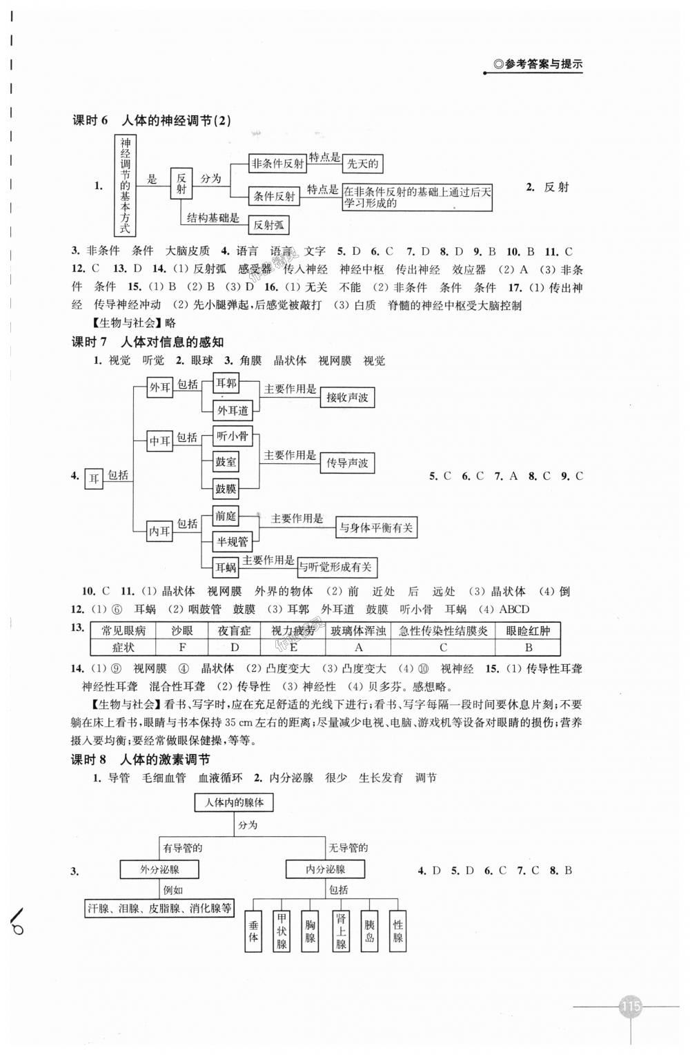 2018年課課練初中生物學(xué)八年級(jí)上冊(cè)蘇科版 第3頁(yè)