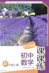 2018年課課練初中數(shù)學(xué)九年級上冊蘇科版