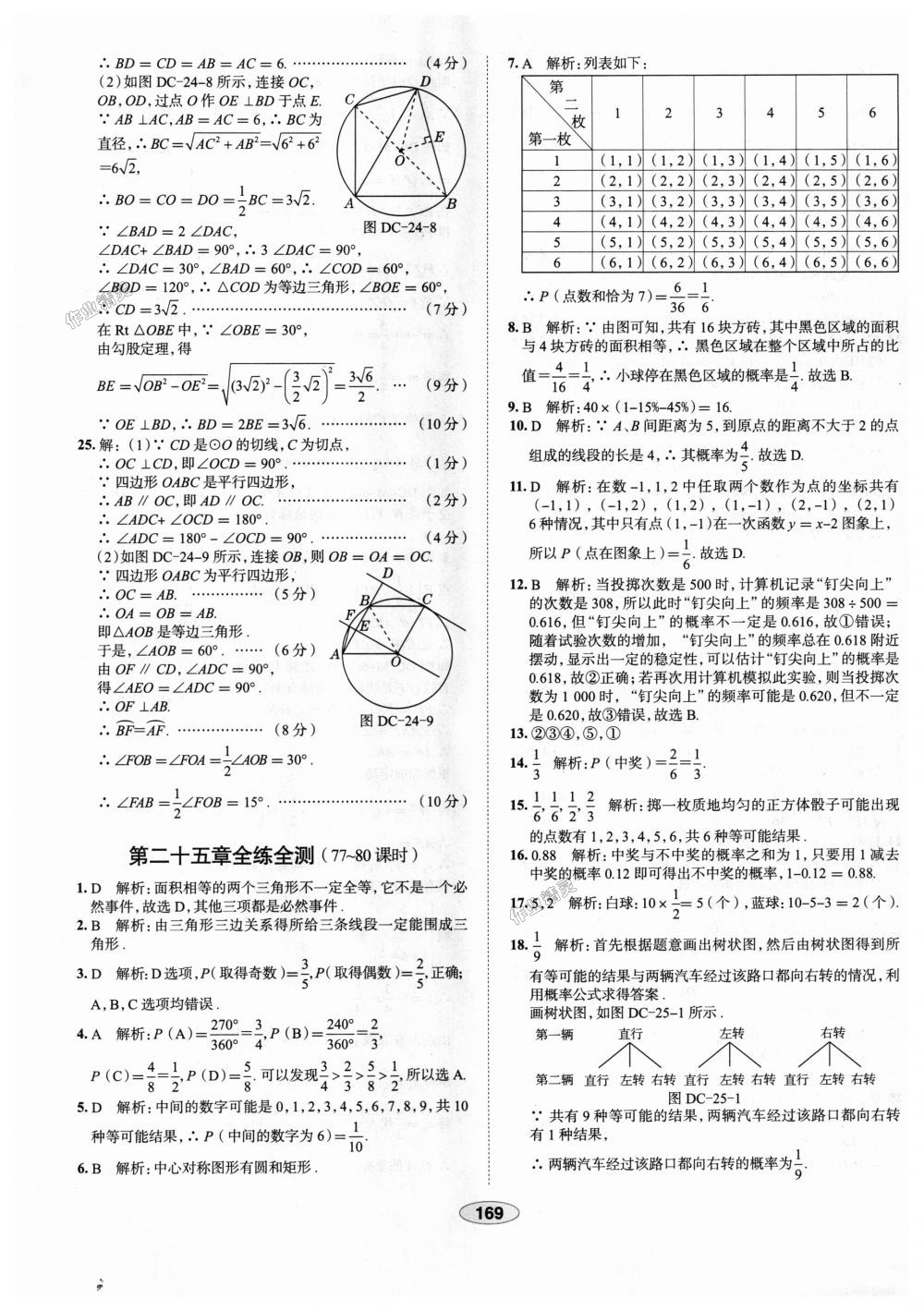 2018年中學(xué)教材全練九年級(jí)數(shù)學(xué)上冊(cè)人教版天津?qū)Ｓ?nbsp;第57頁(yè)