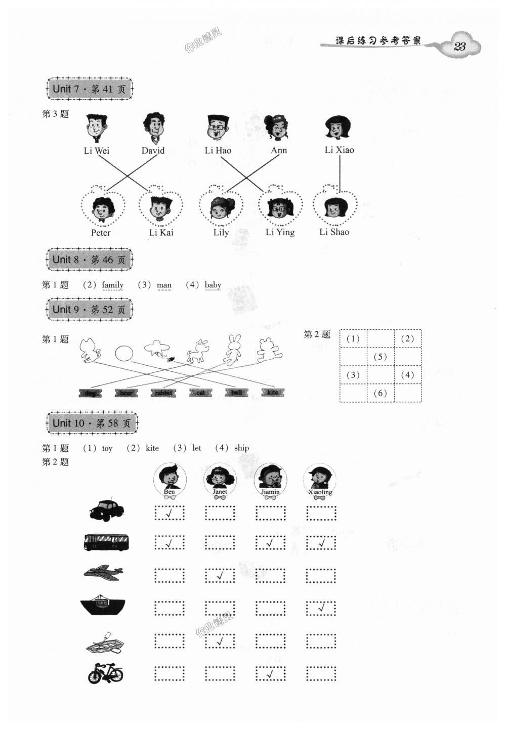 2018年小學(xué)英語雙基同步導(dǎo)學(xué)導(dǎo)練三年級上冊廣州版 第12頁