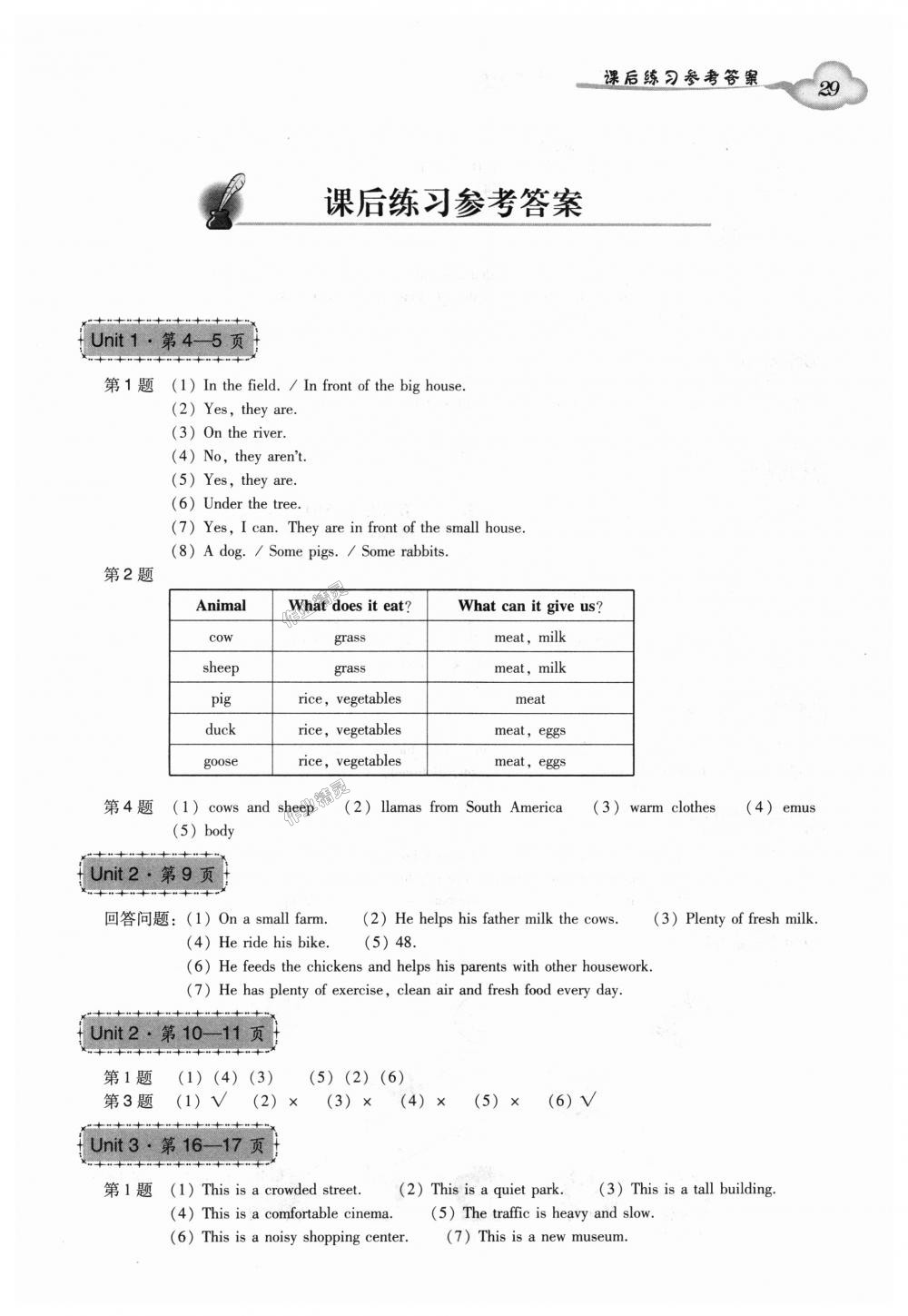 2018年双基同步导学导练六年级英语上册广州版 第10页