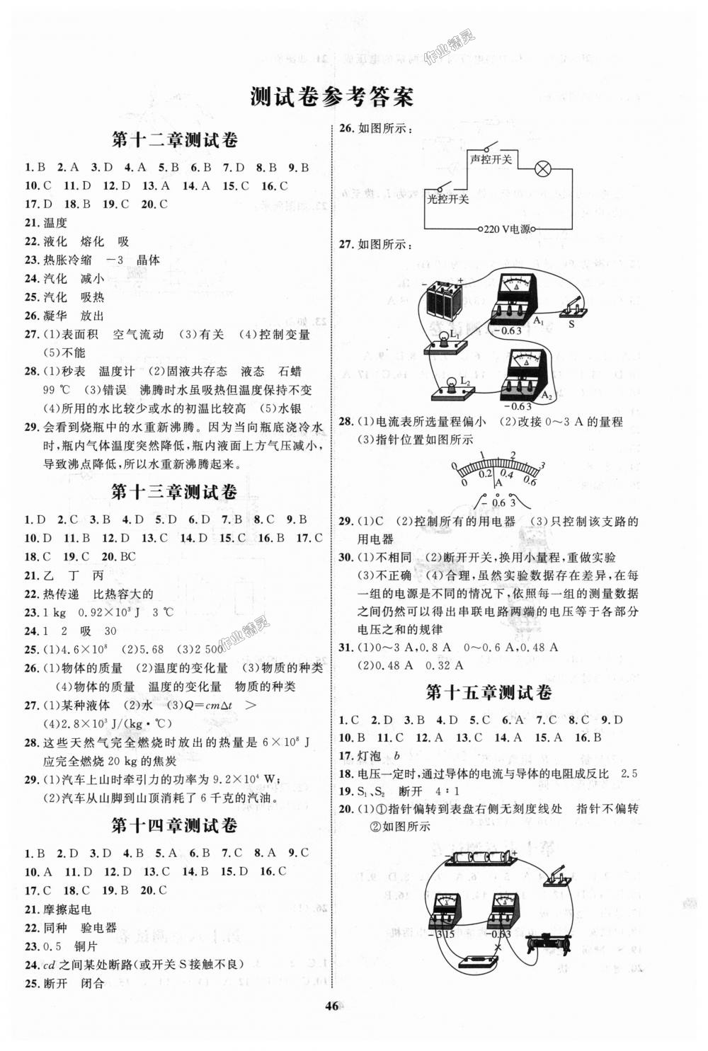 2018年初中同步學(xué)考優(yōu)化設(shè)計(jì)九年級物理全一冊滬科版 第10頁