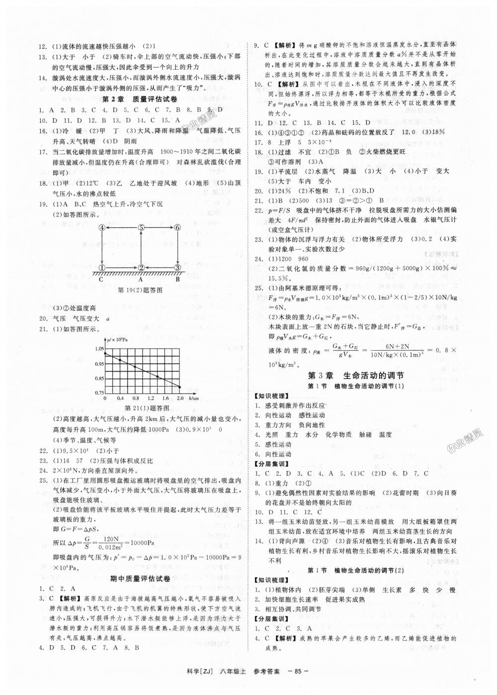 2018年全效學(xué)習(xí)八年級(jí)科學(xué)上冊(cè)浙教版創(chuàng)新版 第7頁(yè)