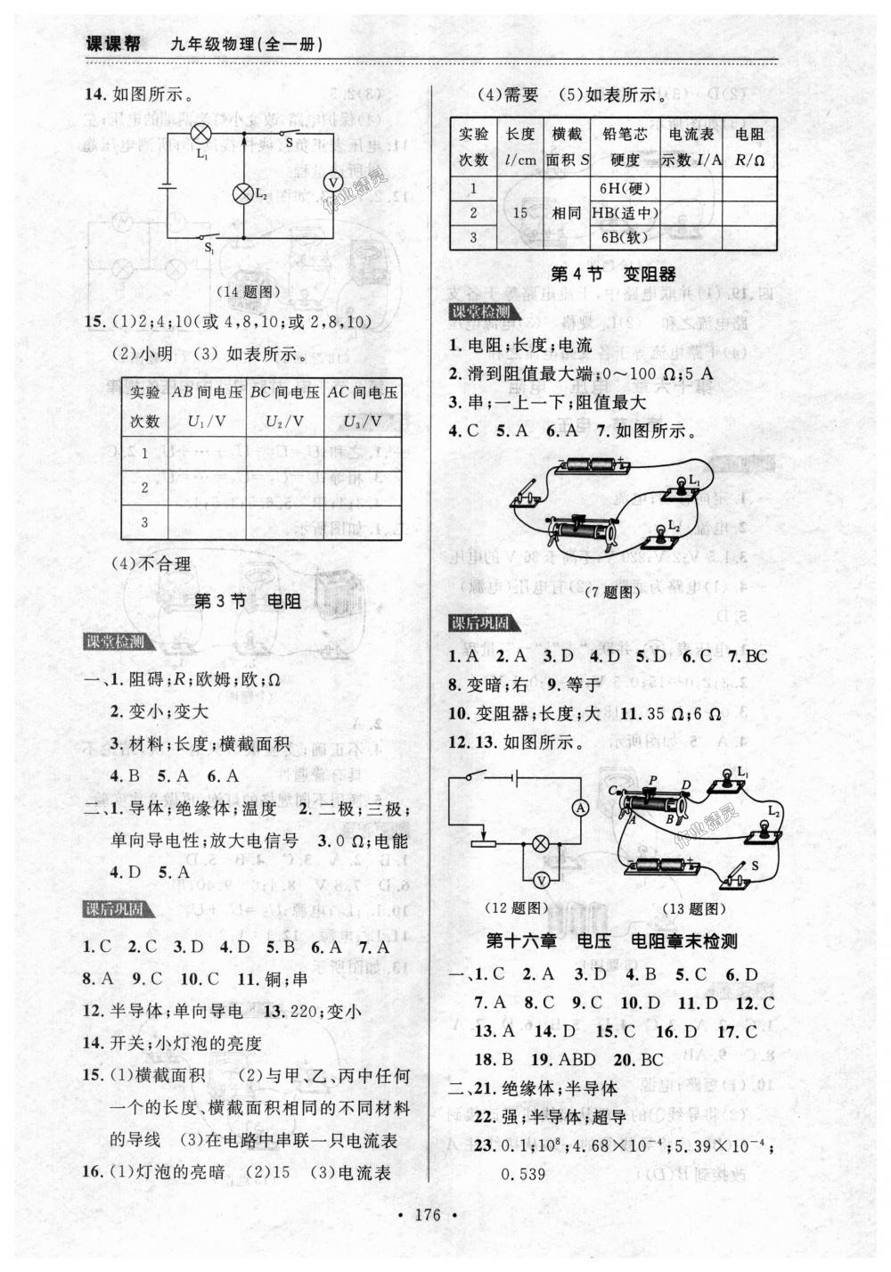 2018年中考快递课课帮九年级物理全一册人教版 第8页