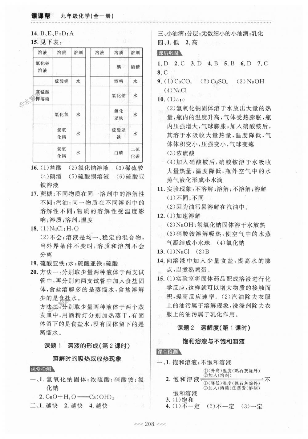 2018年中考快遞課課幫九年級化學全一冊人教版 第22頁