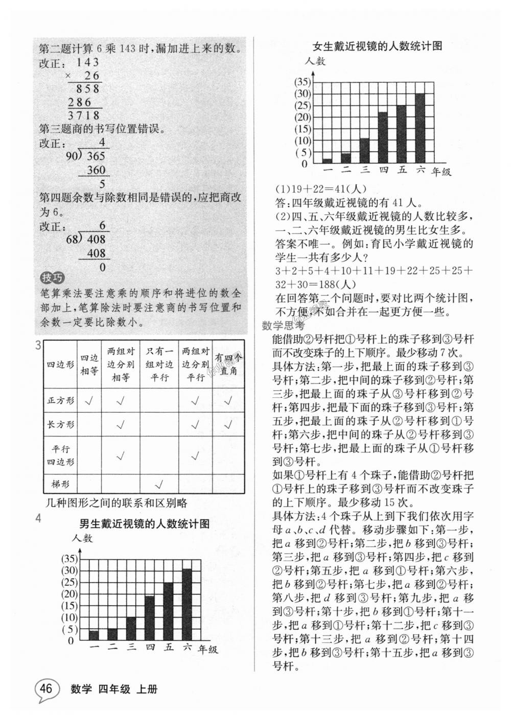 2018年教材解讀四年級數(shù)學上冊人教版 第45頁