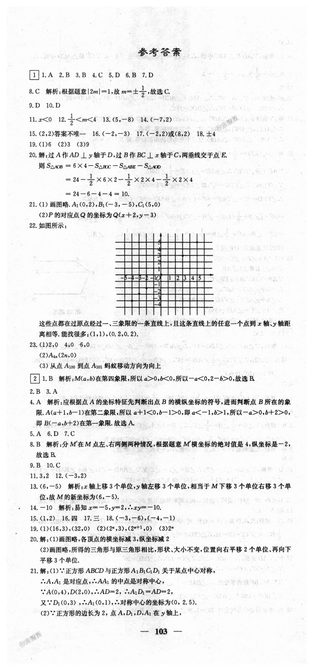 2018年王后雄黃岡密卷八年級數(shù)學(xué)上冊滬科版 第1頁