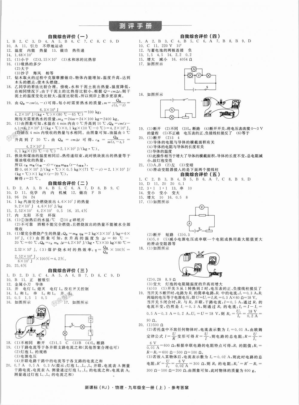 2018年全品學(xué)練考九年級物理全一冊上人教版 第12頁