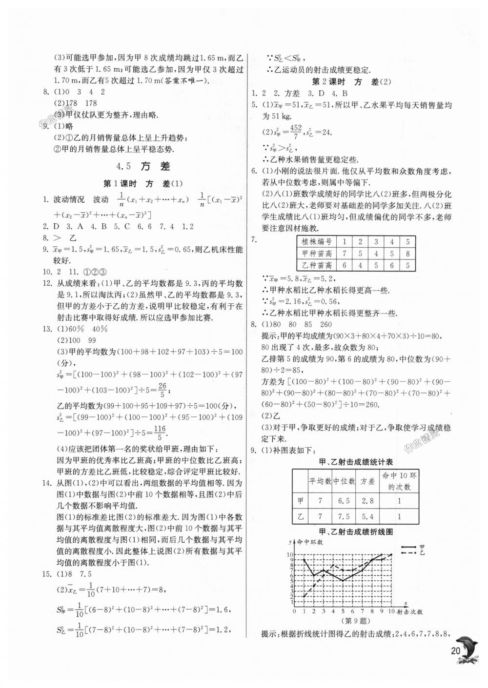 2018年實(shí)驗(yàn)班提優(yōu)訓(xùn)練八年級(jí)數(shù)學(xué)上冊(cè)青島版 第20頁(yè)