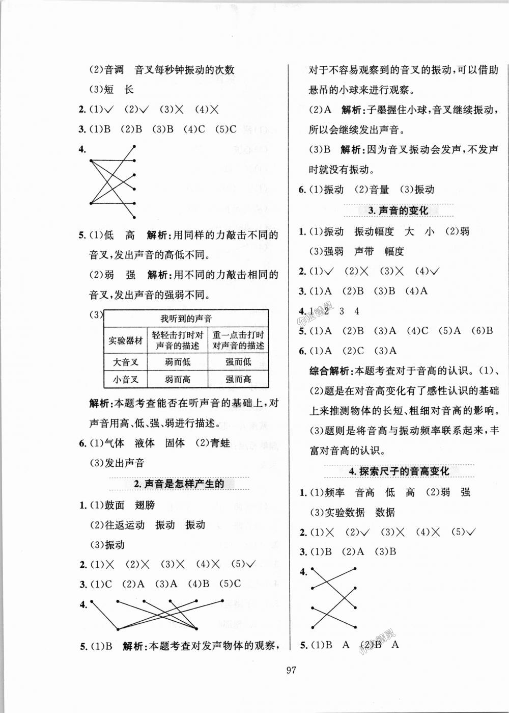 2018年小學(xué)教材全練四年級(jí)科學(xué)上冊(cè)教育科學(xué)版 第9頁(yè)