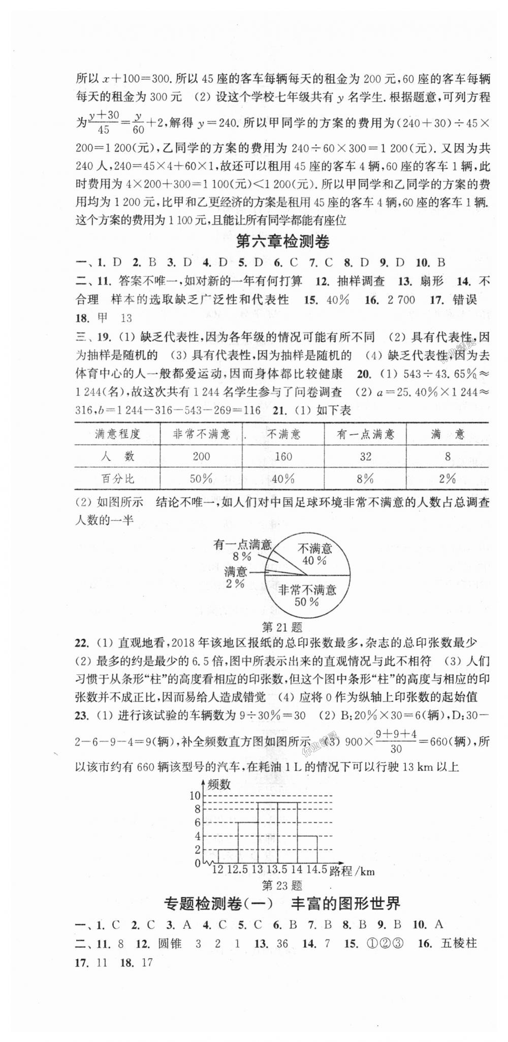 2018年通城學(xué)典活頁(yè)檢測(cè)七年級(jí)數(shù)學(xué)上冊(cè)北師大版 第19頁(yè)