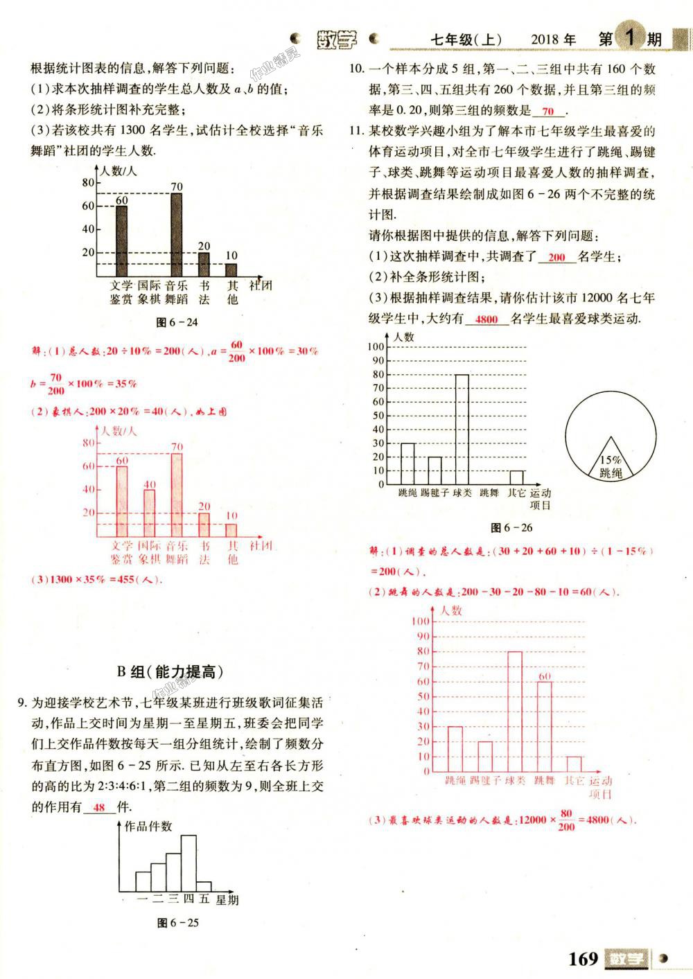 2018年理科愛(ài)好者七年級(jí)數(shù)學(xué)上冊(cè)第1期北師大版 第169頁(yè)