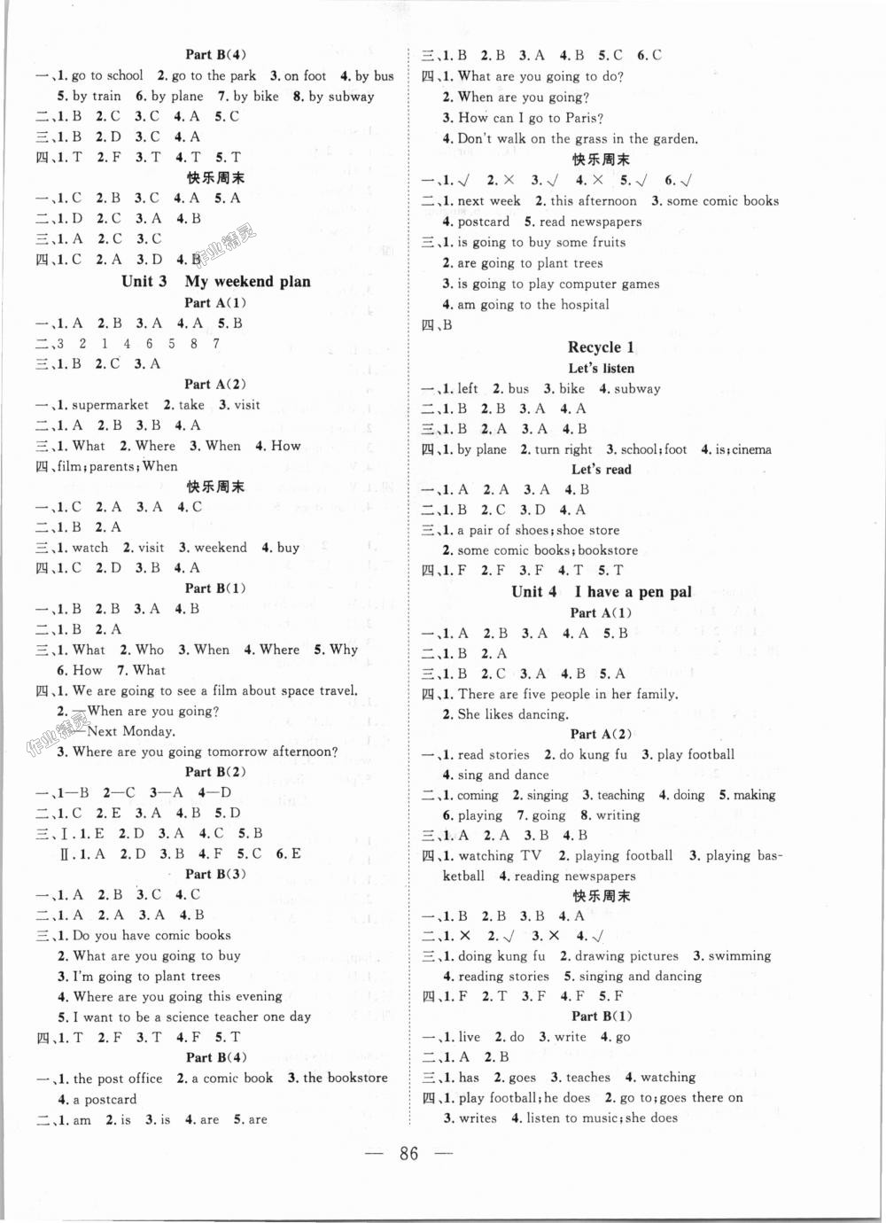 2018年優(yōu)質(zhì)課堂快樂成長(zhǎng)六年級(jí)英語(yǔ)上冊(cè)人教PEP版 第2頁(yè)