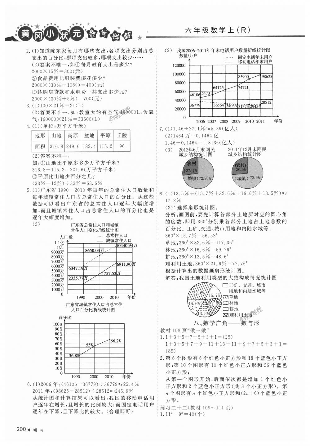 2018年黃岡小狀元數(shù)學(xué)詳解六年級數(shù)學(xué)上冊人教版廣東專版 第17頁