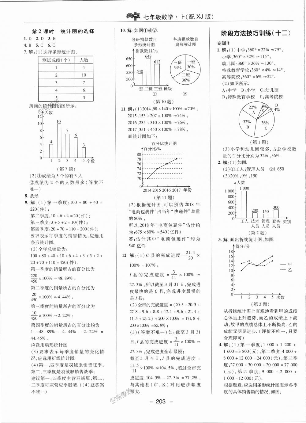 2018年綜合應用創(chuàng)新題典中點七年級數(shù)學上冊湘教版 第35頁