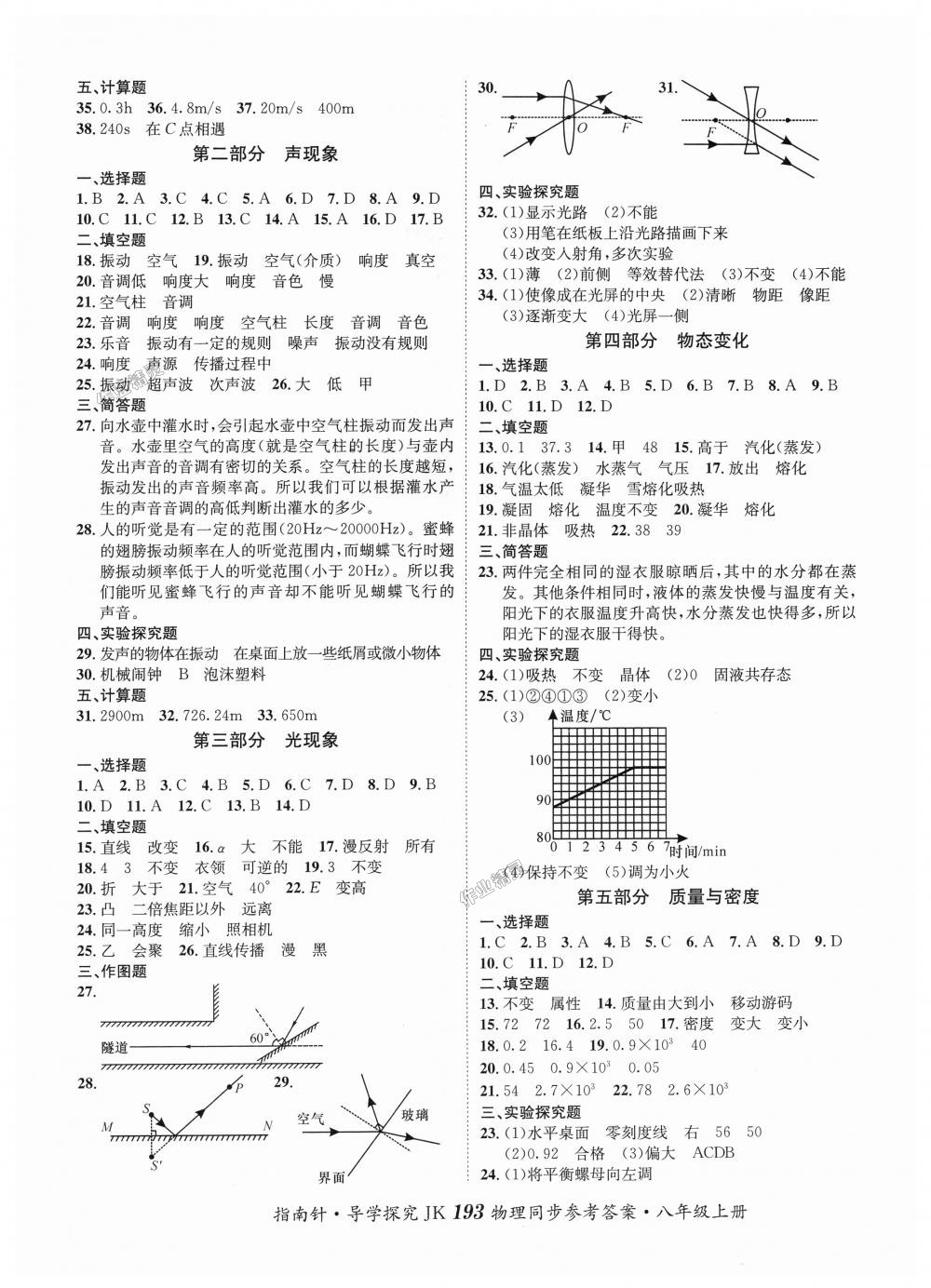 2018年课堂优化指南针导学探究八年级物理上册教科版 第9页