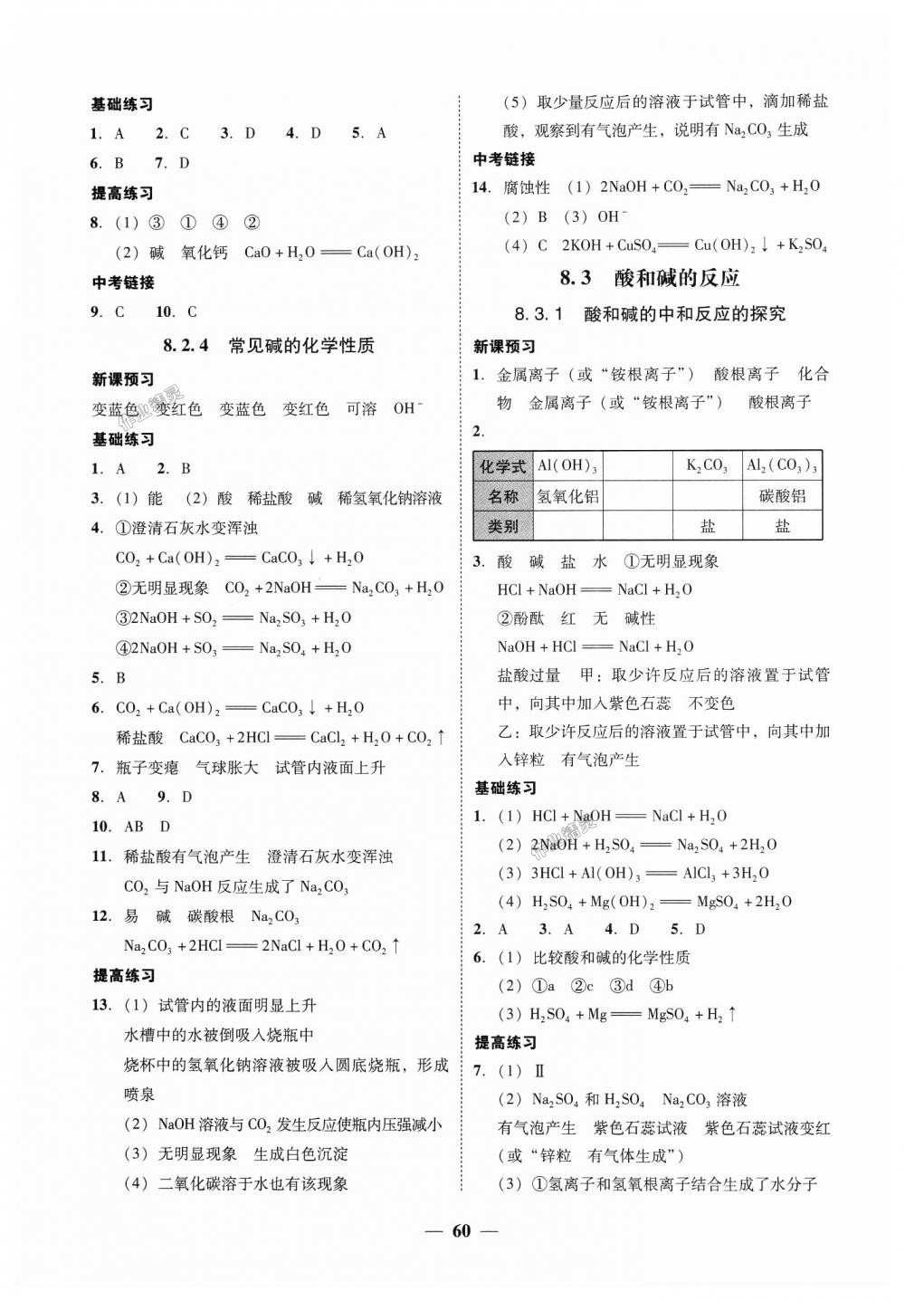 2018年南粵學(xué)典學(xué)考精練九年級(jí)化學(xué)全一冊(cè)粵科版 第20頁(yè)