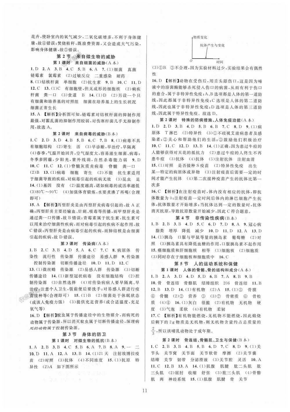 2018年全優(yōu)新同步九年級(jí)科學(xué)全一冊(cè)浙教版 第11頁(yè)