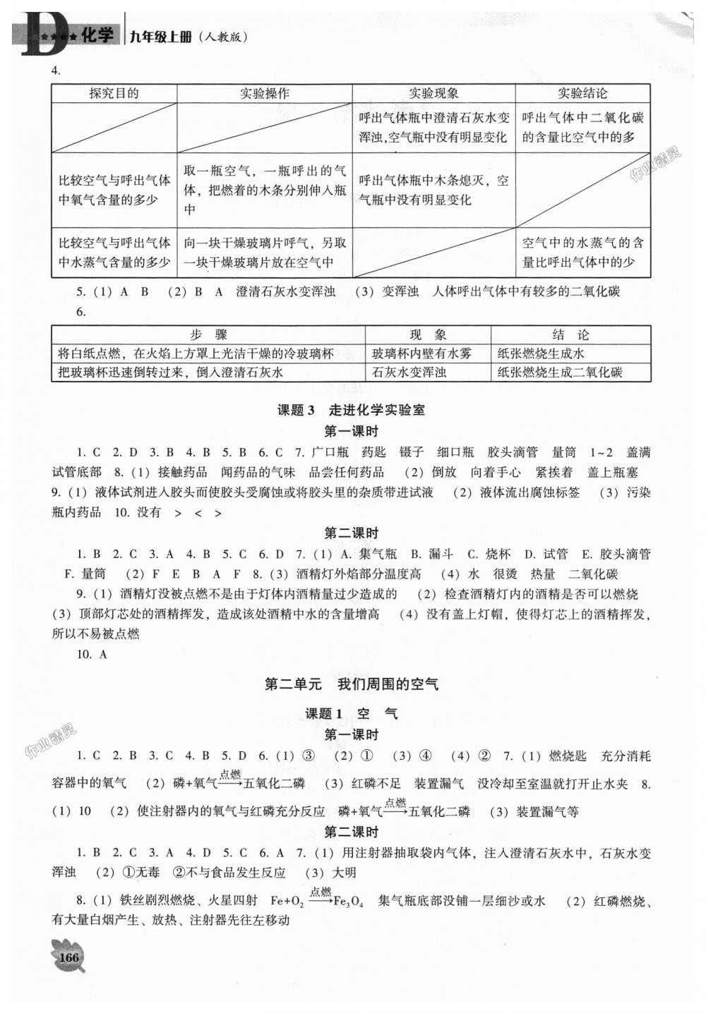 2018年新課程化學(xué)能力培養(yǎng)九年級(jí)上冊人教版D版 第2頁