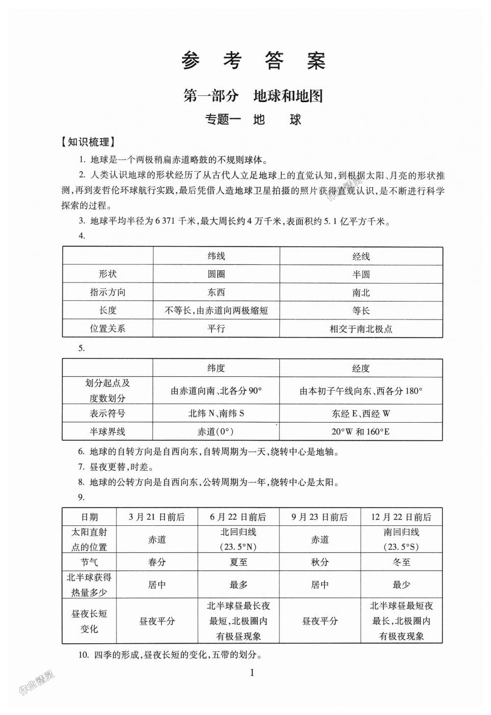 2018年海淀名師伴你學(xué)同步學(xué)練測九年級地理全一冊人教版 第1頁