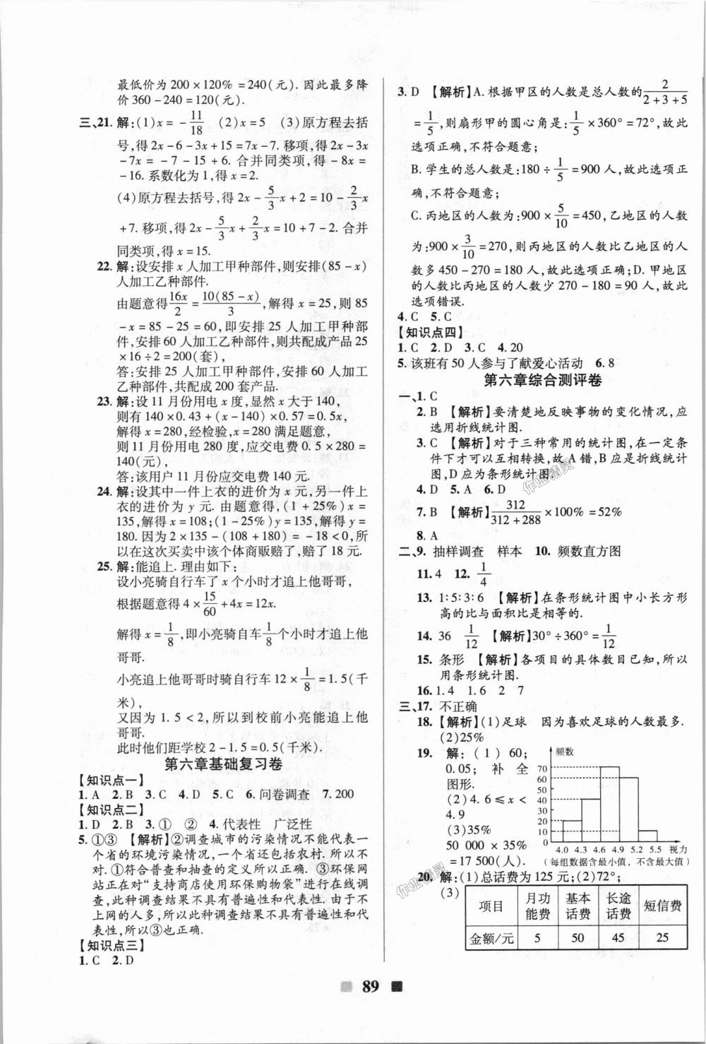 2018年優(yōu)加全能大考卷七年級(jí)數(shù)學(xué)上冊(cè)北師大版 第9頁(yè)