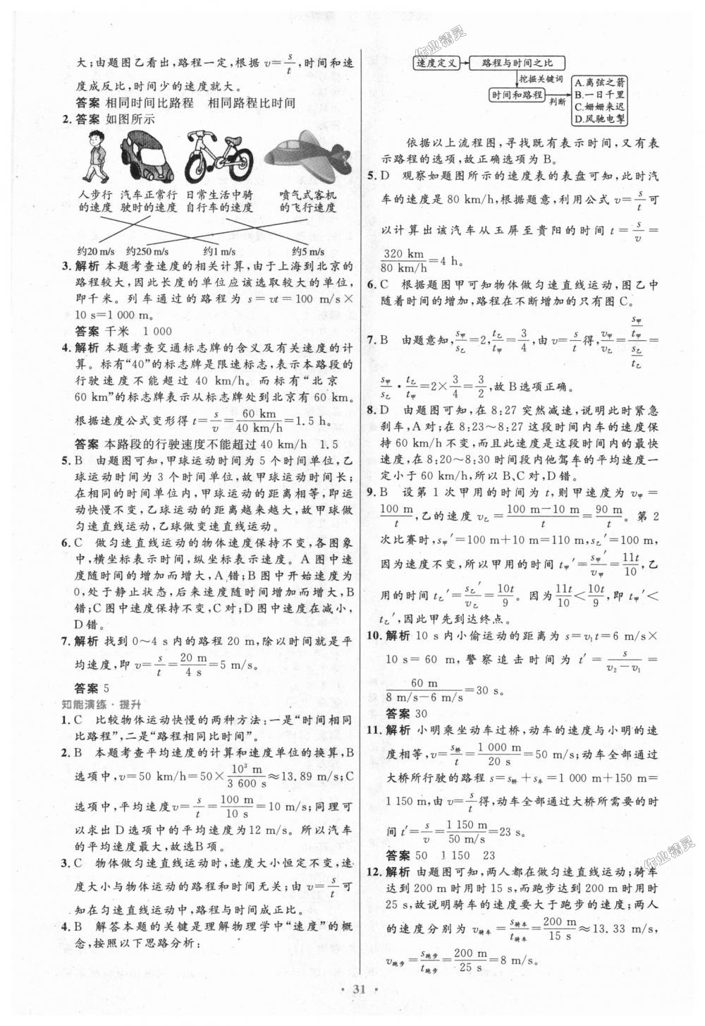 2018年初中同步测控优化设计八年级物理上册人教版 第3页