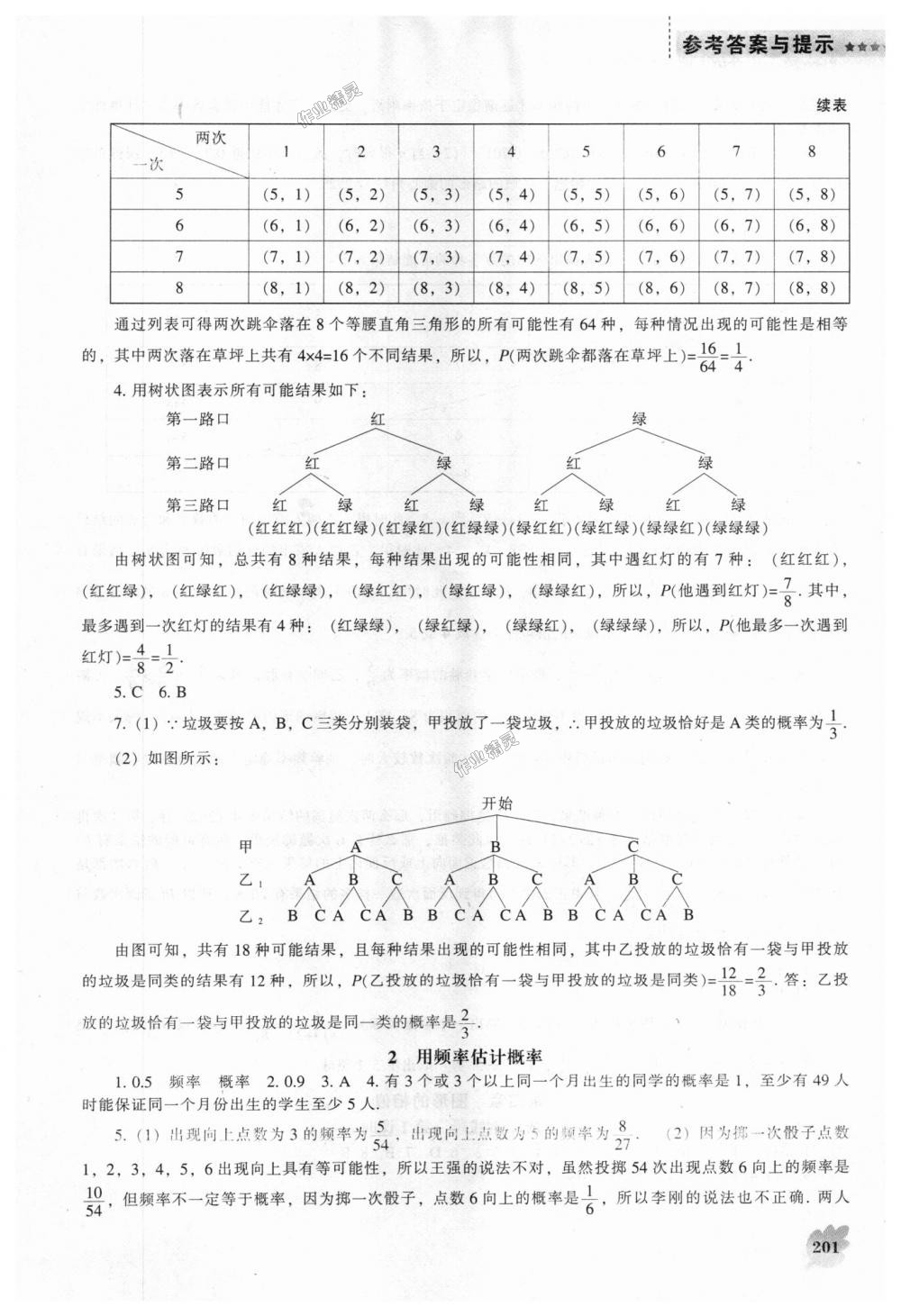 2018年新課程數(shù)學(xué)能力培養(yǎng)九年級上冊北師大版 第15頁