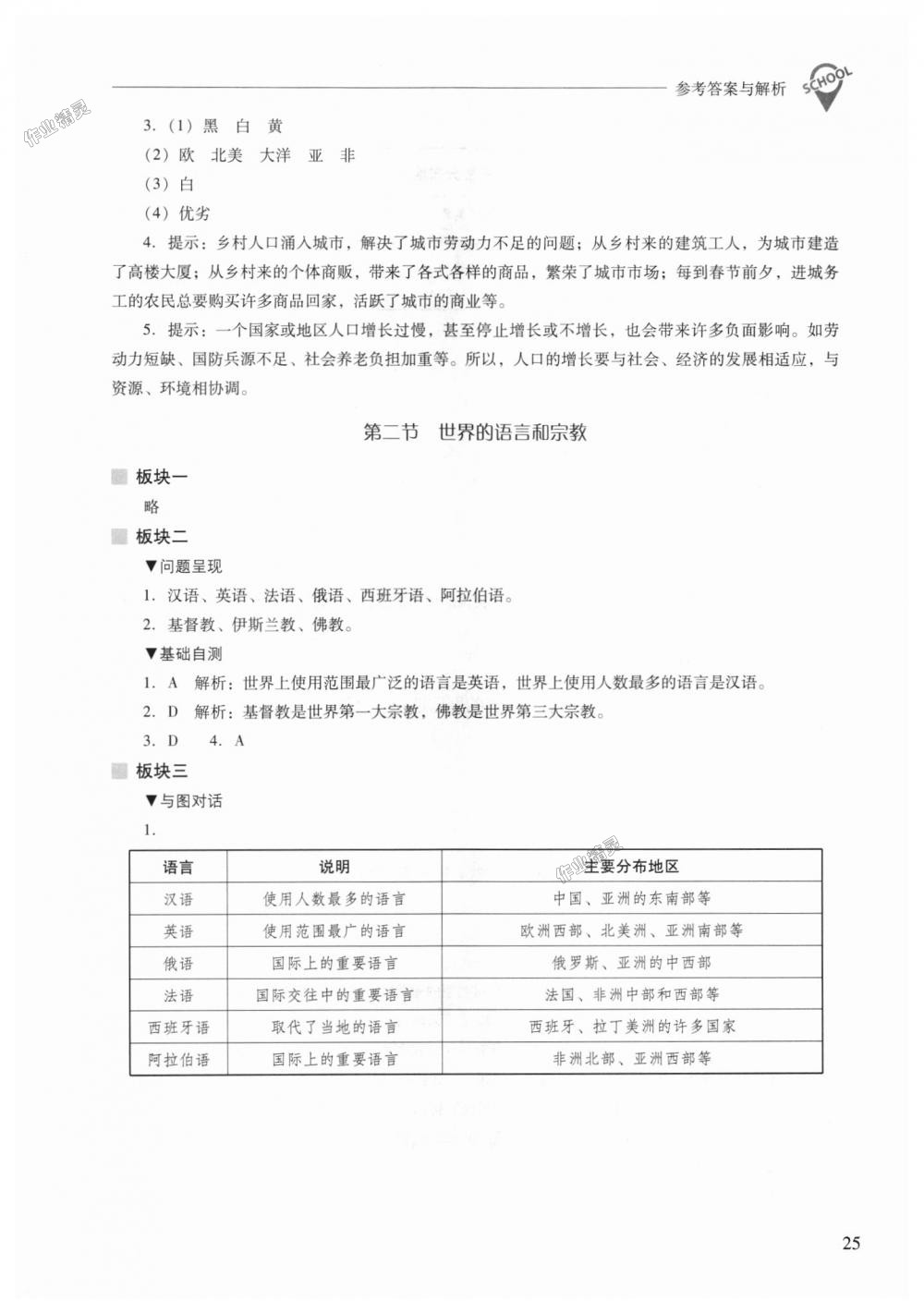 2018年新課程問題解決導學方案七年級地理上冊人教版 第25頁