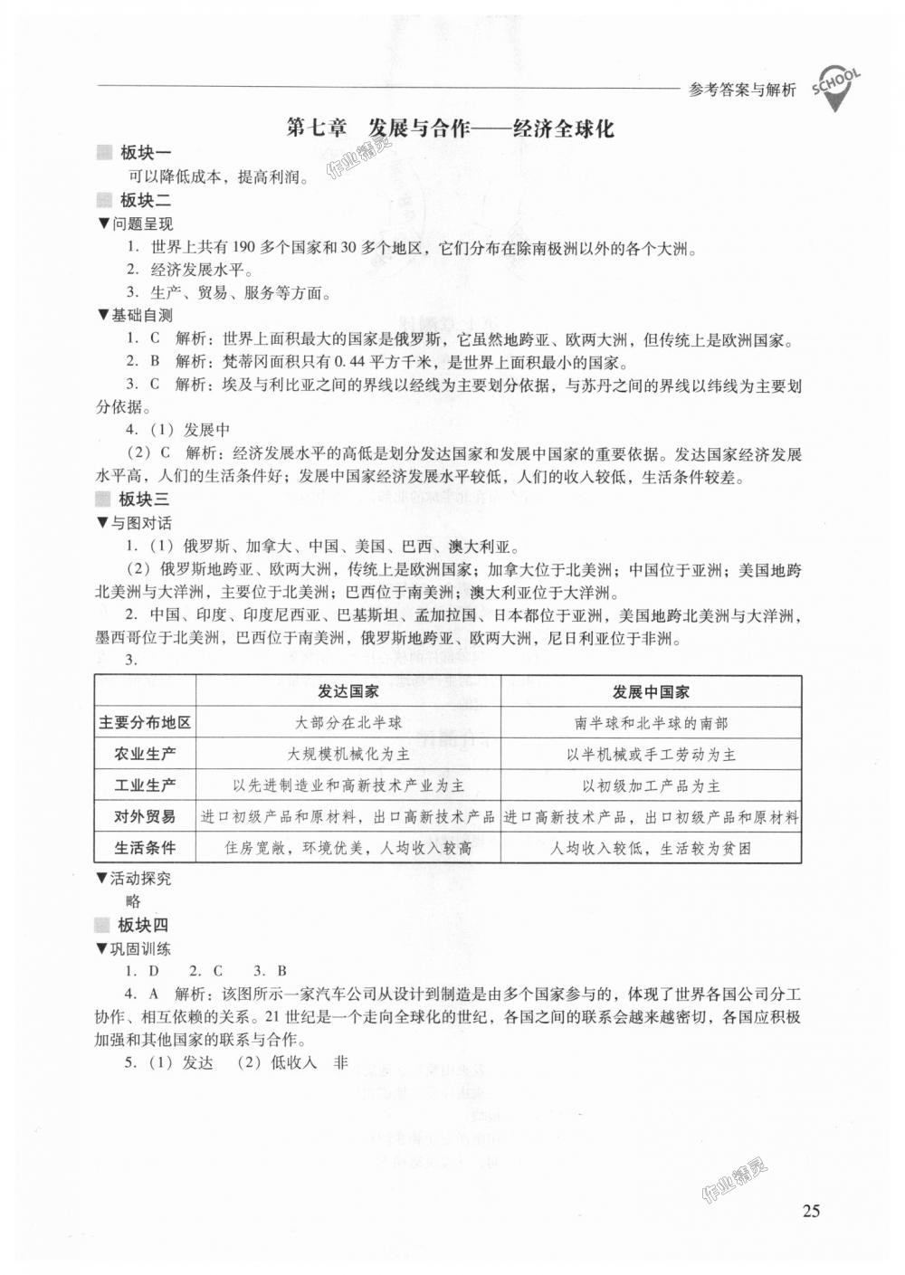 2018年新課程問題解決導學方案七年級地理上冊晉教版 第25頁