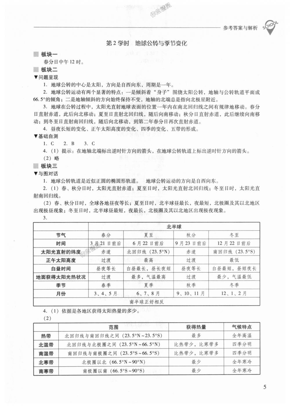 2018年新課程問題解決導(dǎo)學(xué)方案七年級地理上冊晉教版 第5頁