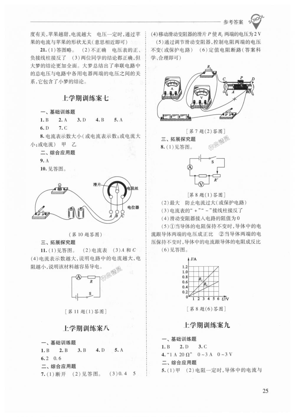 2018年新課程問題解決導(dǎo)學(xué)方案九年級物理全一冊人教版 第25頁