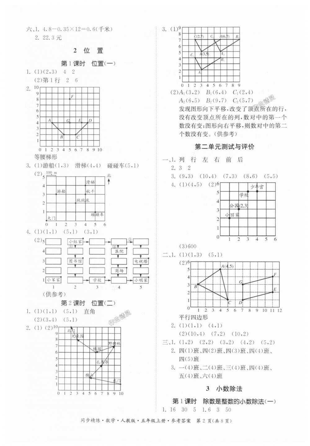 2018年同步精练五年级数学上册人教版 第2页