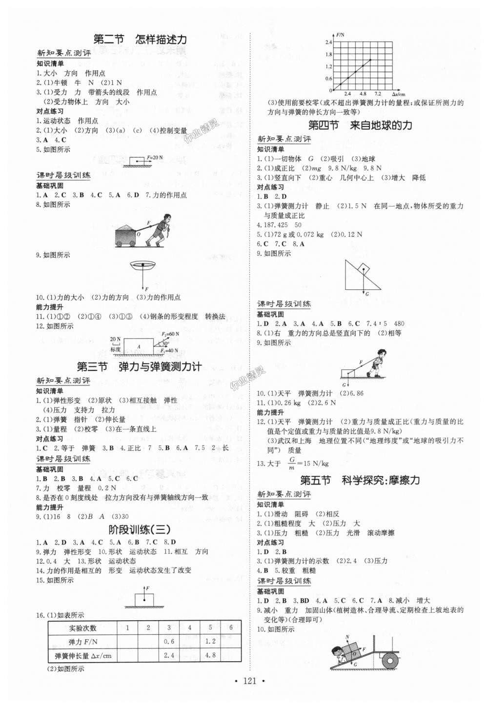 2018年練案課時作業(yè)本八年級物理上冊滬科版 第7頁