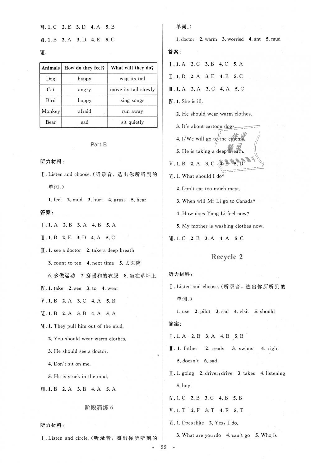 2018年同步測控優(yōu)化設(shè)計六年級英語上冊人教版增強(qiáng)版 第7頁