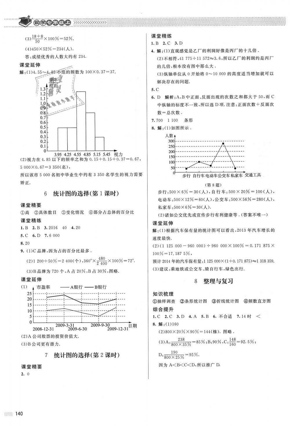 2018年课堂精练七年级数学上册北师大版 第21页