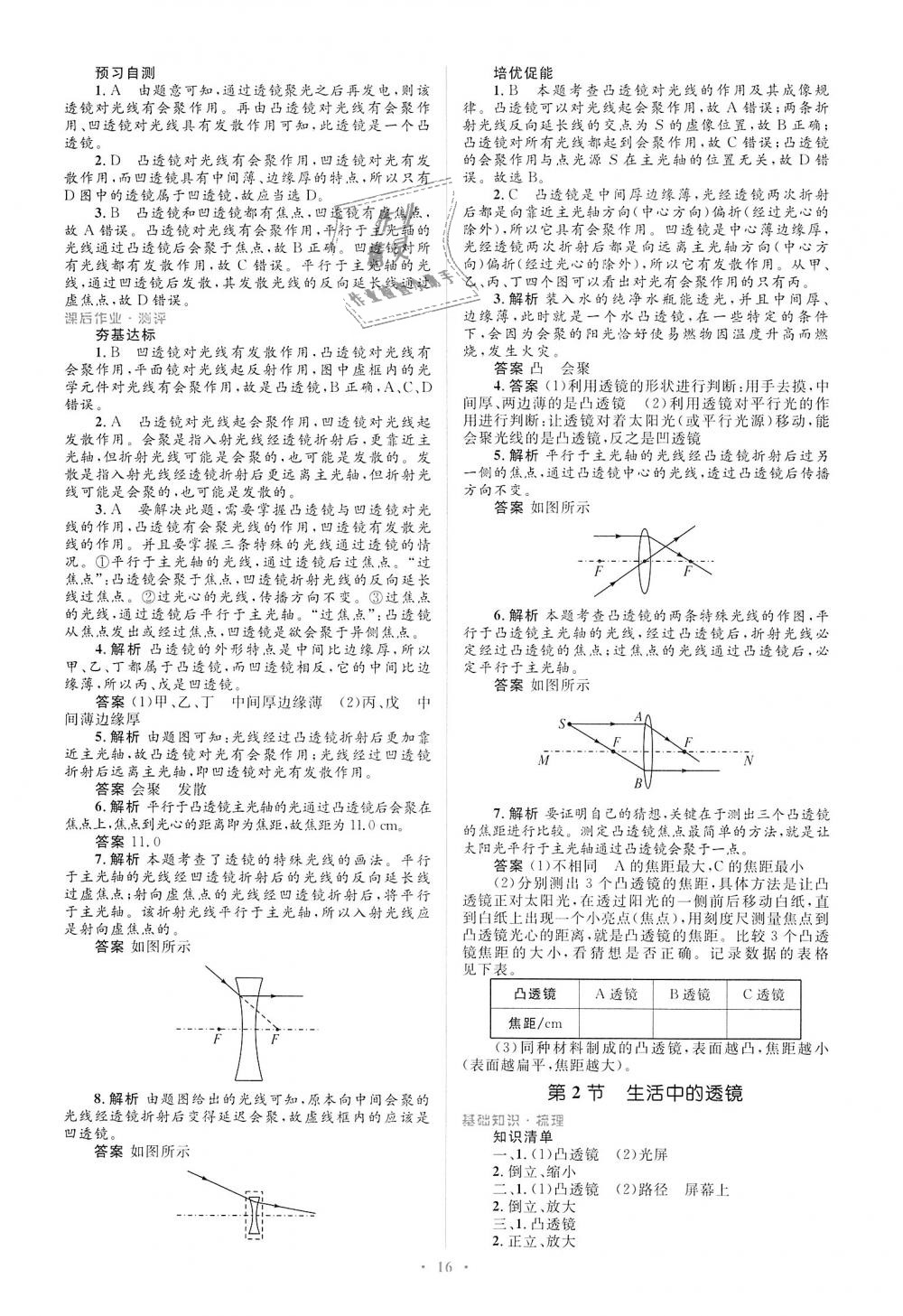 2018年人教金學(xué)典同步解析與測評學(xué)考練八年級(jí)物理上冊人教版 第16頁