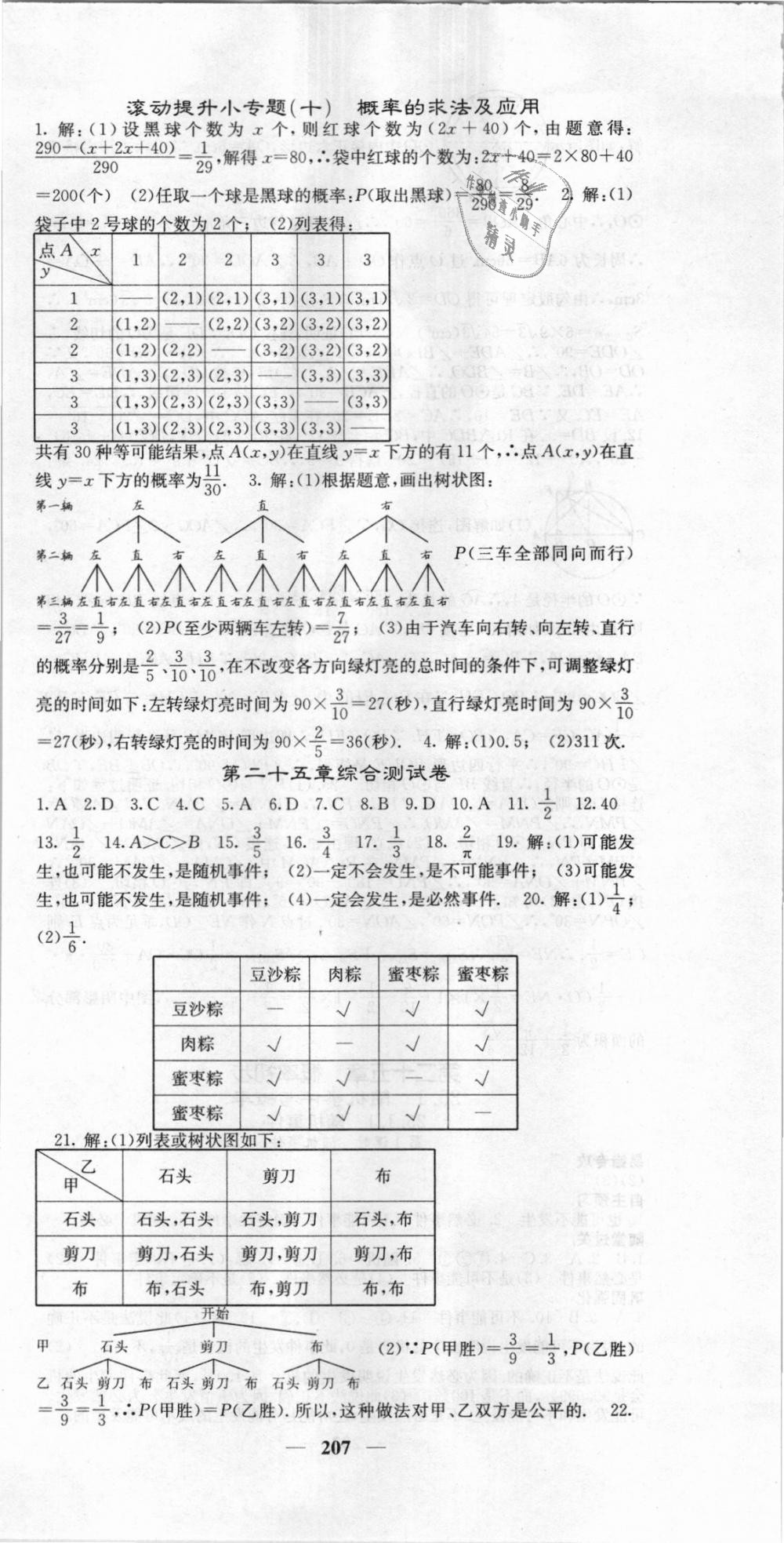 2018年課堂點(diǎn)睛九年級(jí)數(shù)學(xué)上冊(cè)人教版 第36頁(yè)