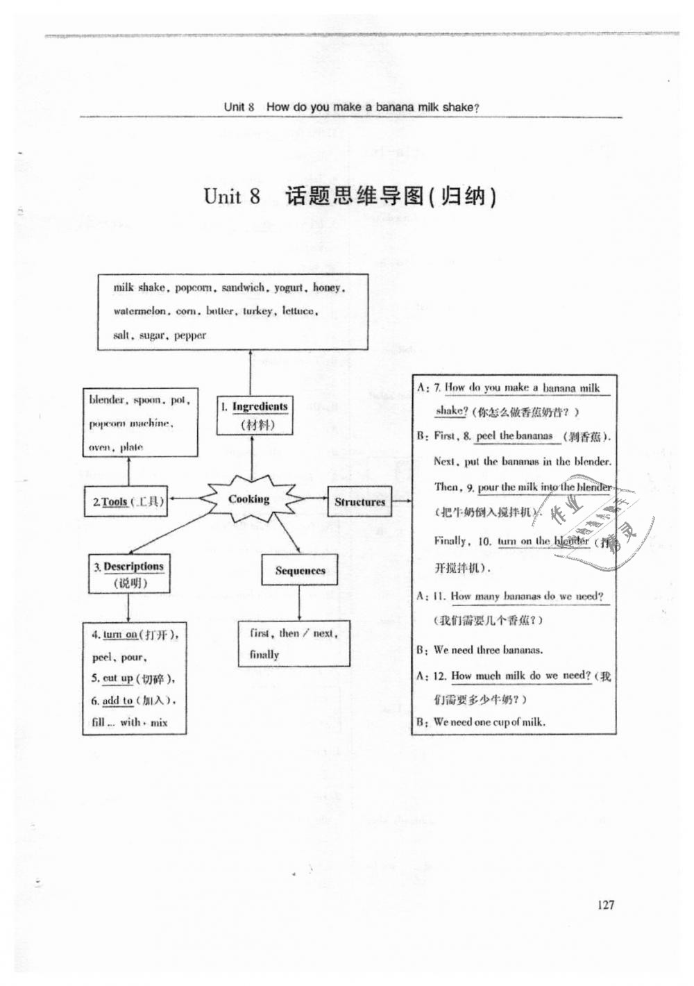 2018年指南針高分必備八年級英語上冊人教版 第127頁