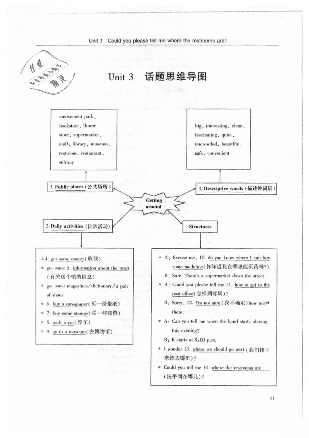 2018年指南针高分必备九年级英语上册人教版 第41页