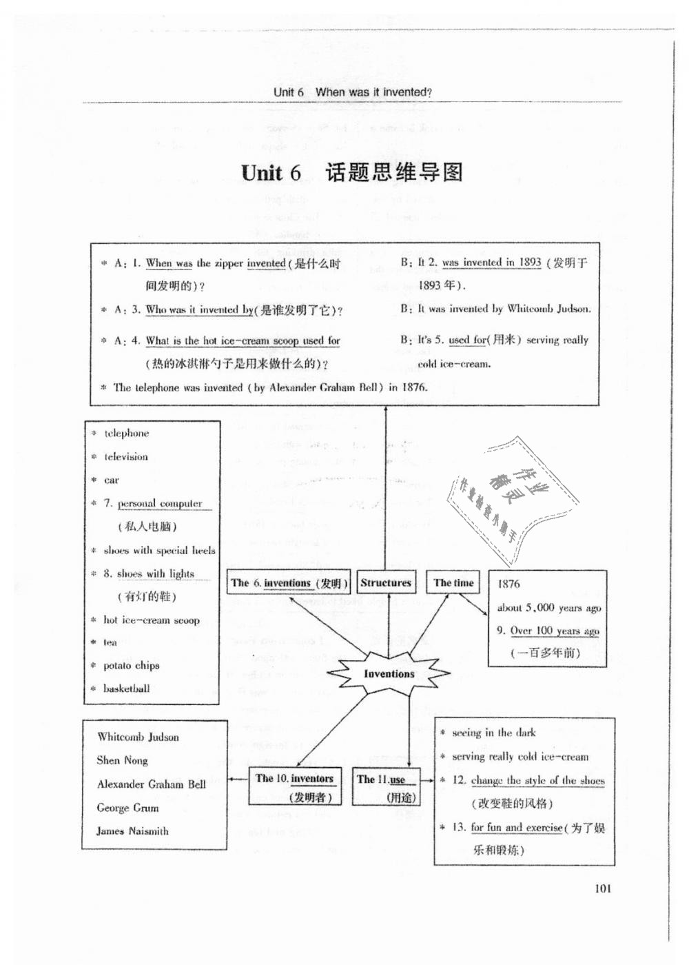 2018年指南针高分必备九年级英语上册人教版 第101页