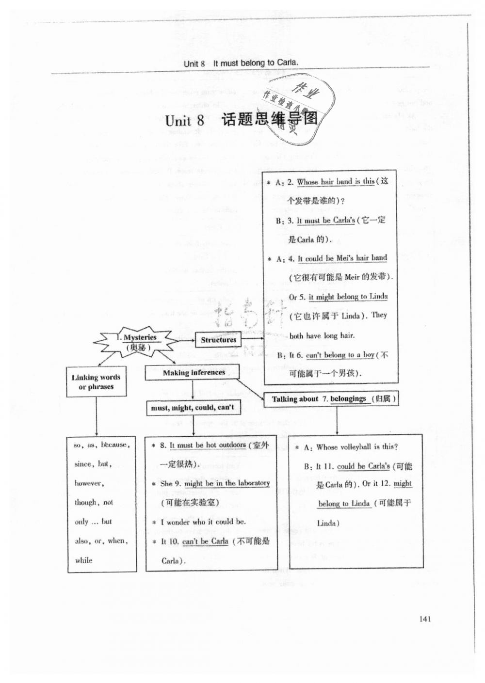 2018年指南针高分必备九年级英语上册人教版 第141页