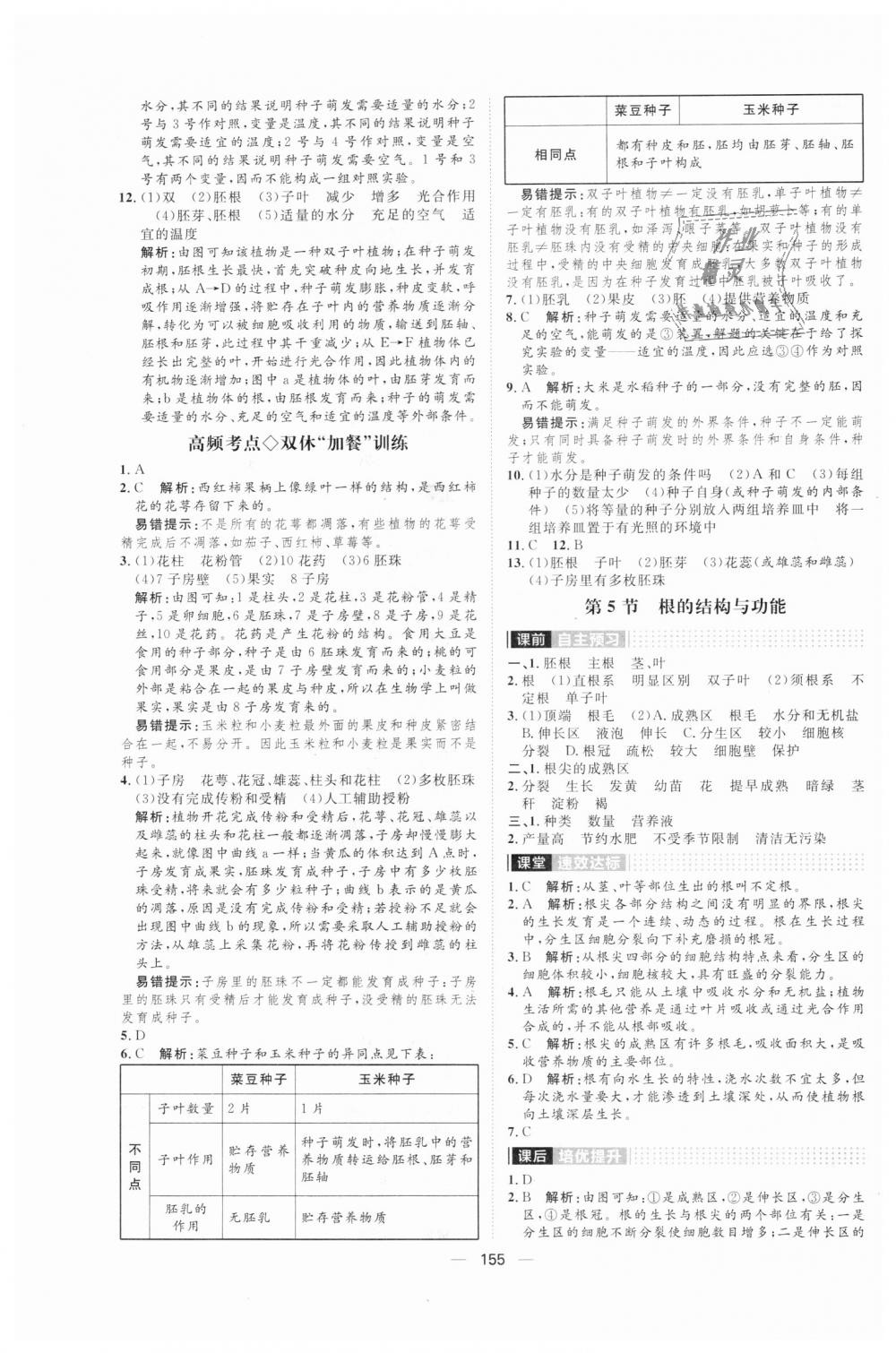 2018年陽光計劃八年級生物上冊濟(jì)南版 第3頁