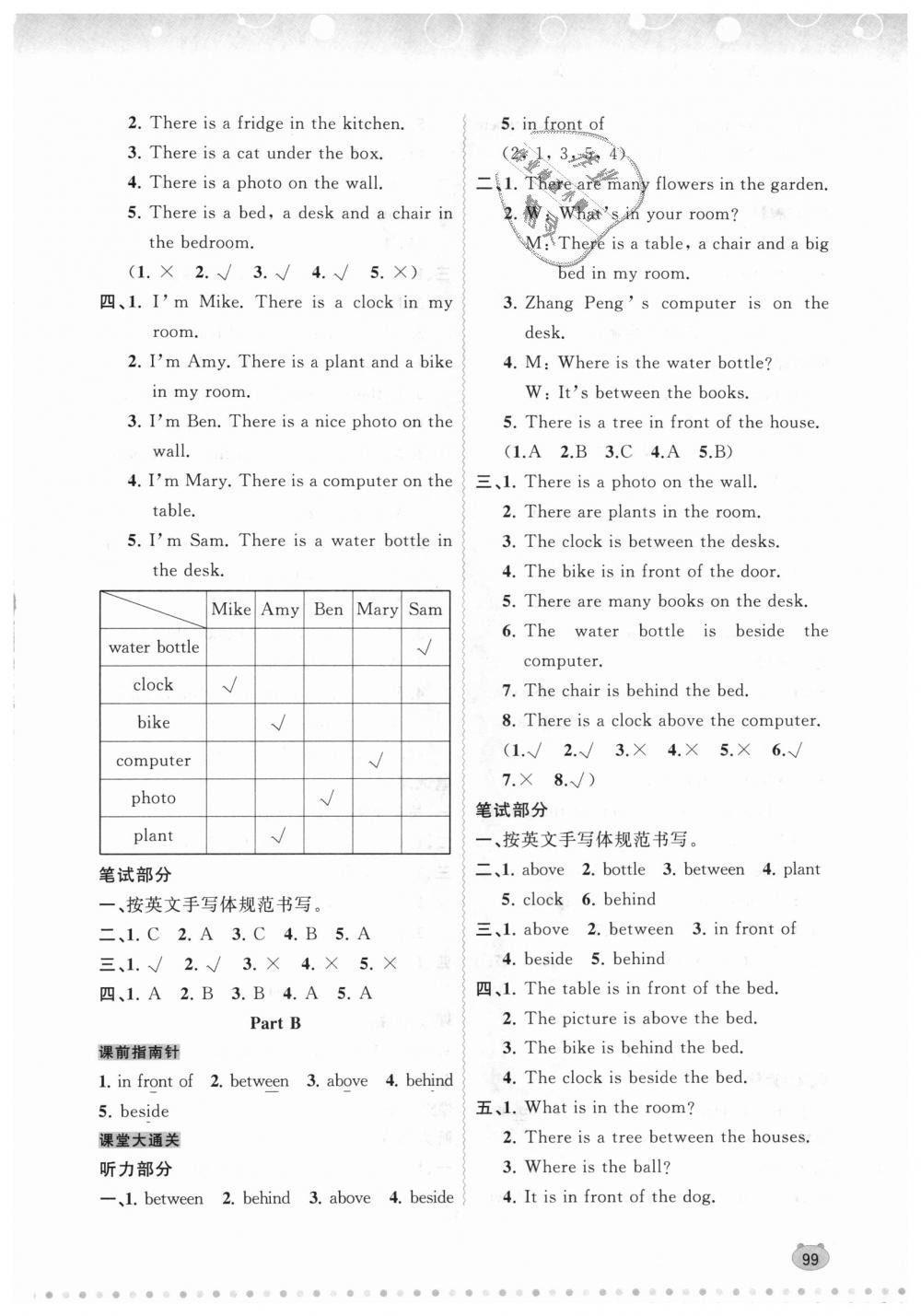 2018年新課程學習與測評同步學習五年級英語上冊人教版 第9頁